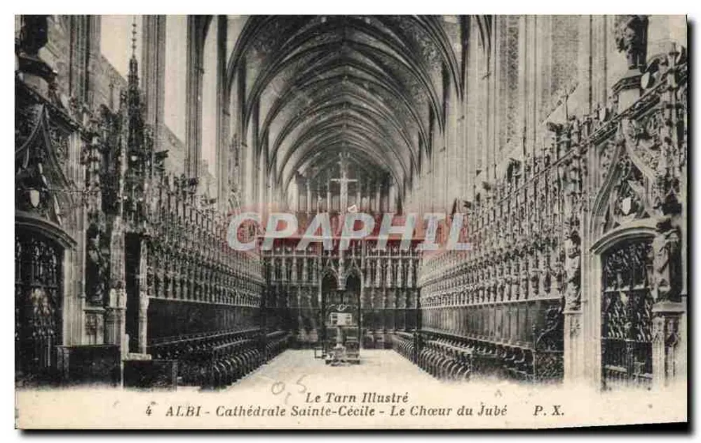 Albi - Kathedrale Sainte-Cécile - Der Chor des Jubés — Le Tarn Illustré, P. X. - Vorderseite