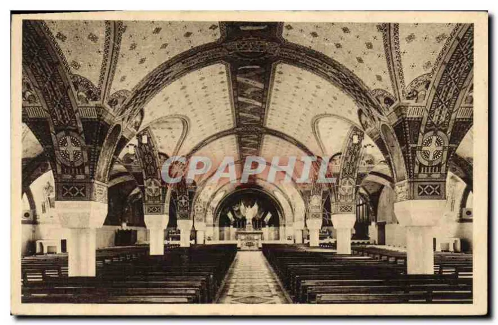 Interior da Basílica de Lisieux — Edição C. B. S. T., Lisieux - Frente