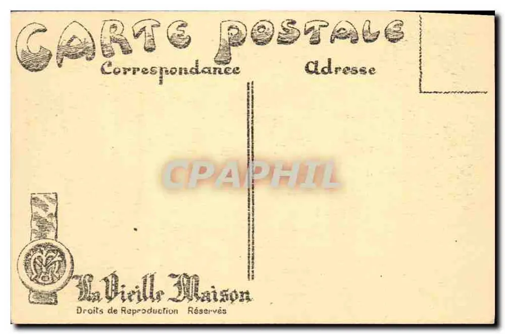 Dinan - A Rue de la Cordonnerie — cliché Pambroun, editor La Vireille Maison - Verso