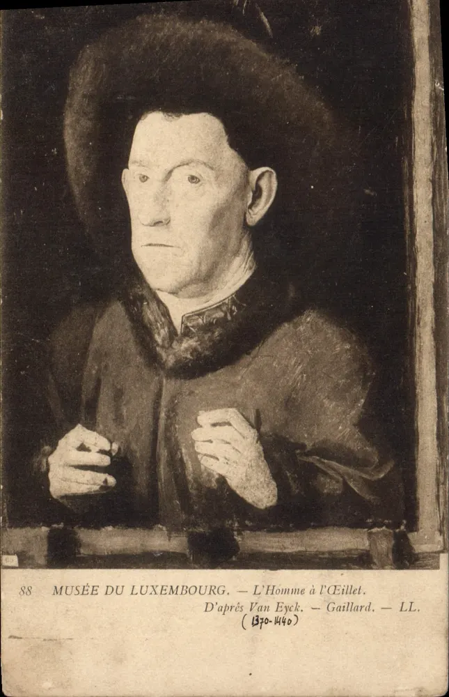 Der Mann mit der Waage — Museum Luxembourg — Gaillard — LL - Vorderseite