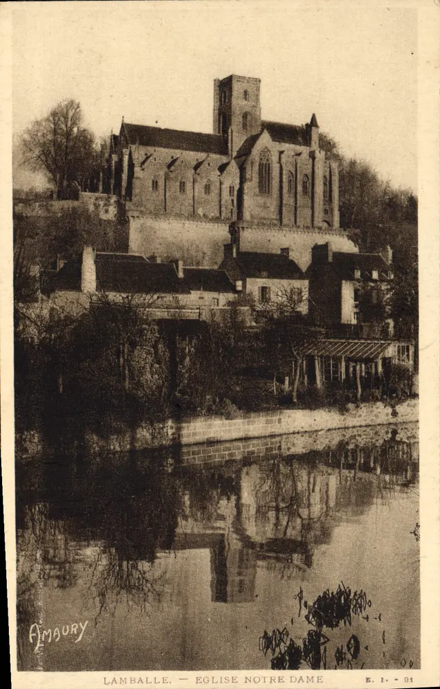 Lamballe — Igreja Nossa Senhora — Amgoury, E.1 - 31 - Frente