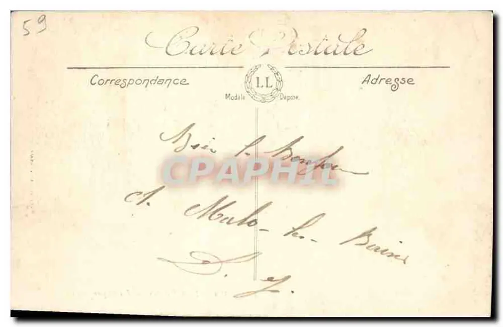 Malo-les-Bains — A Digue — LL - Verso