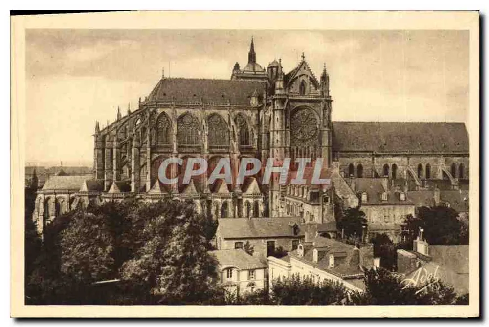 Le Mans — Kathedrale Saint-Julien — Verleger Del - Vorderseite