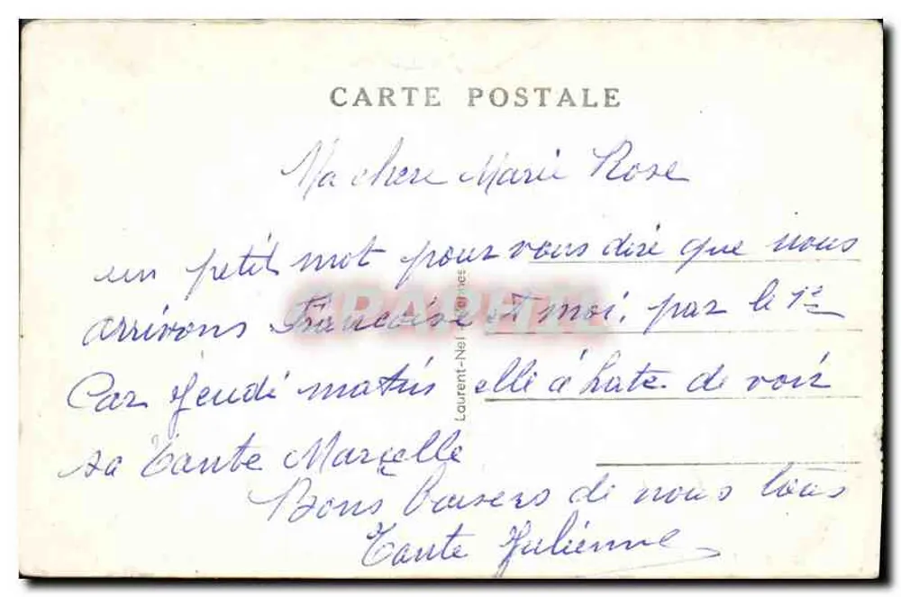 Sainte-Anne-d'Auray — Pèlerins prenant leur repas dans le Champ de l'Epine — éditeur Loïc, n° 2086 - Rückseite