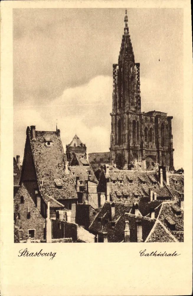 Strasbourg — Catedral — Félix LUIB, editor - Frente