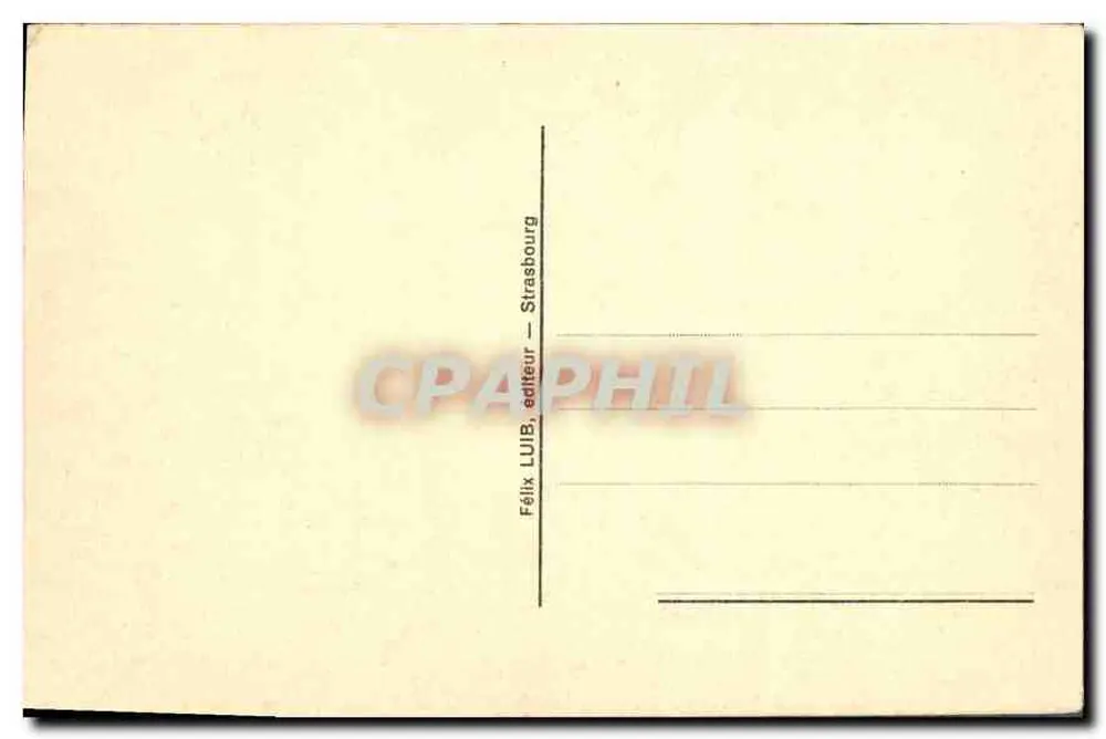 Strasbourg — Catedral — Félix LUIB, editor - Verso