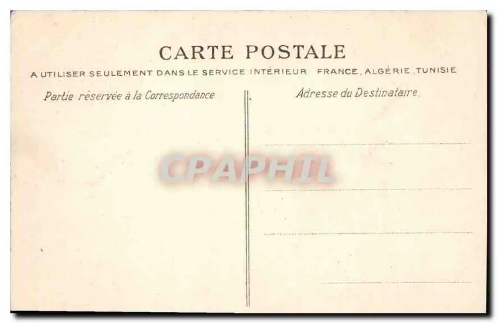 Sainte-Adresse — Os Rochos de Barvalets — E.J. n°102 - Verso