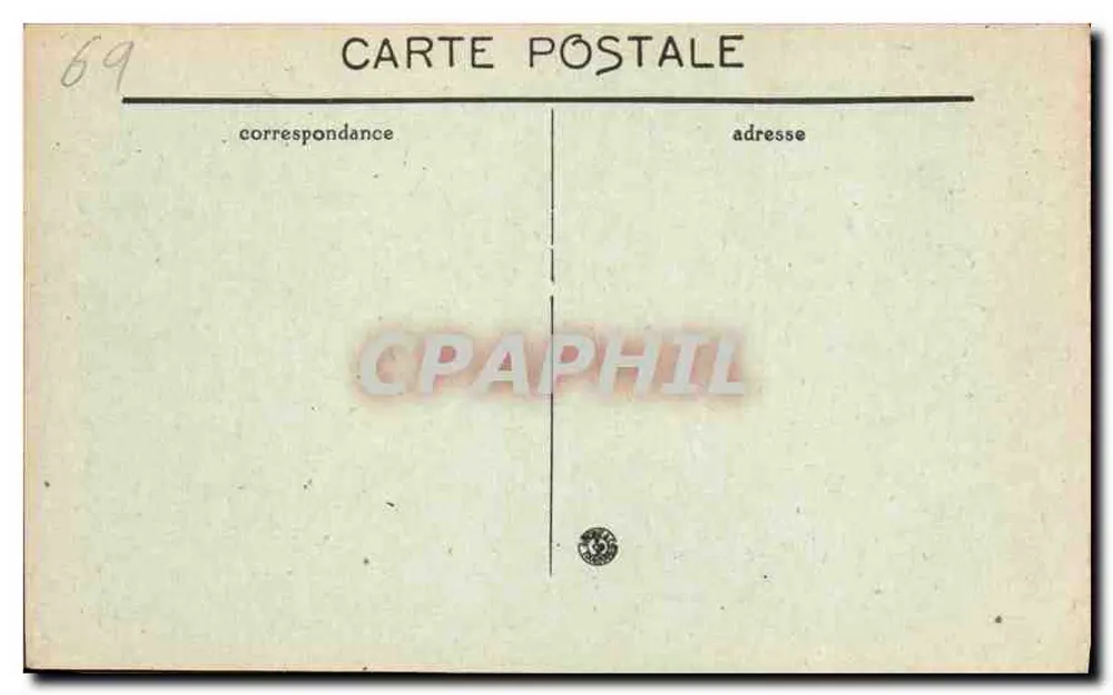 LYON — Monument Carnot — Praça da República — L. B. - Verso