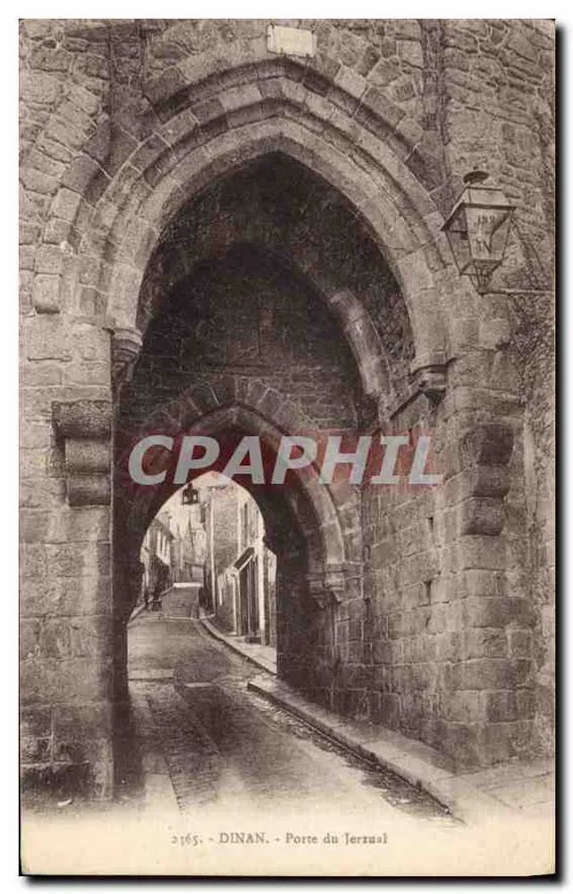 Dinan - Porta do Tertual — editor Laurent, N° 2165 - Frente