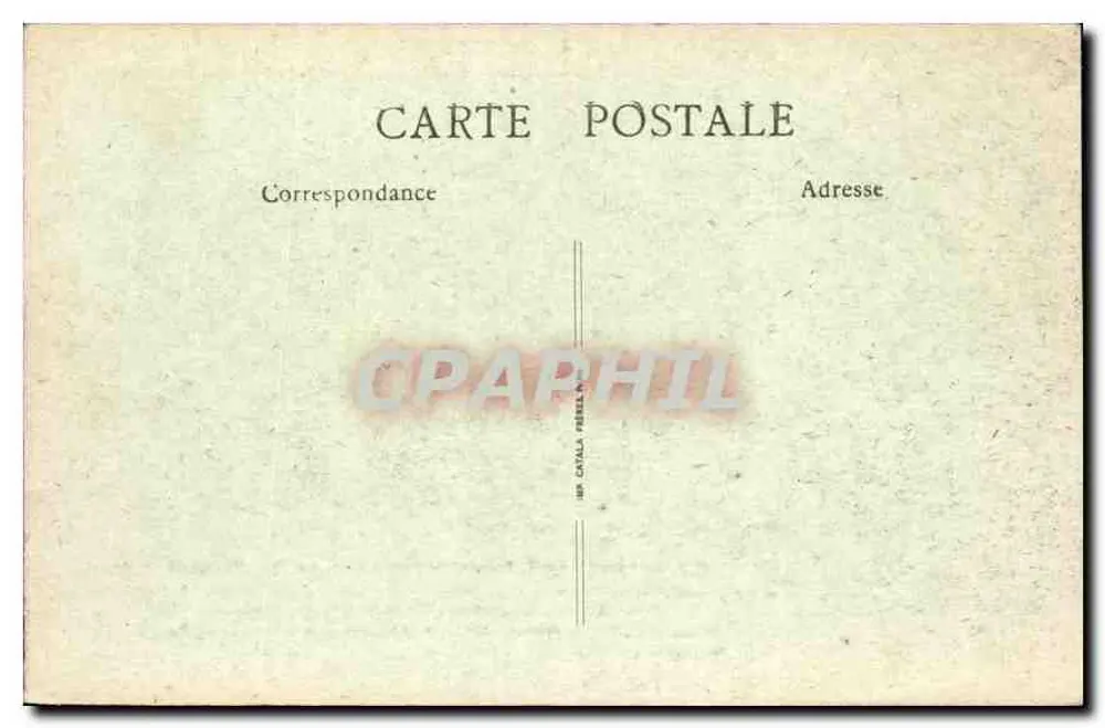La Savoie — Abbaye d'Hautecombe und See Bourget — B.F. Lux n°601 - Rückseite