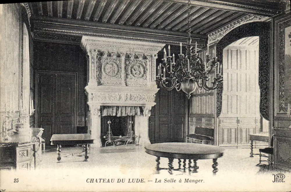 Castelo do Lude — Sala de Jantar — JND Fot. - Frente