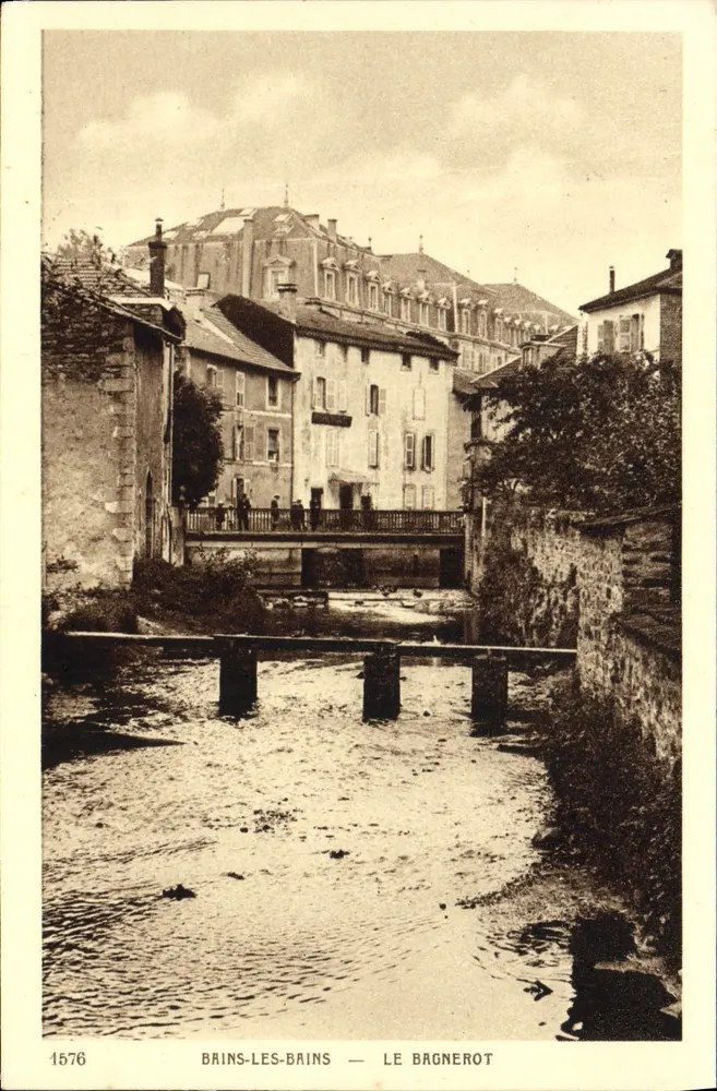 Bains-les-Bains — O Bagnerot — editor Braun & Cie, Hittach - Frente