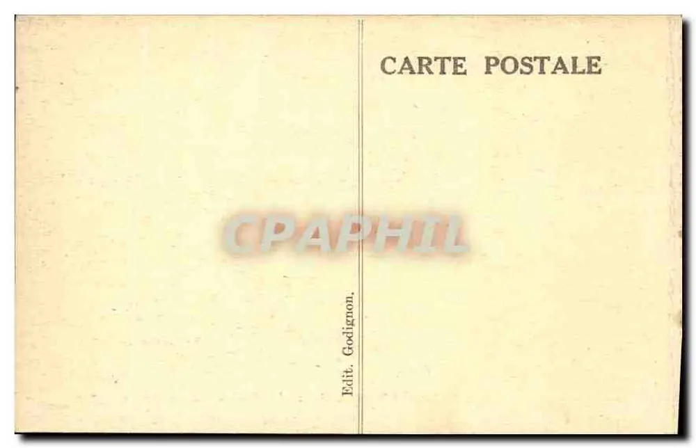 Néris-les-Bains — O Casino — Editor Godignon, n° 803 - Verso