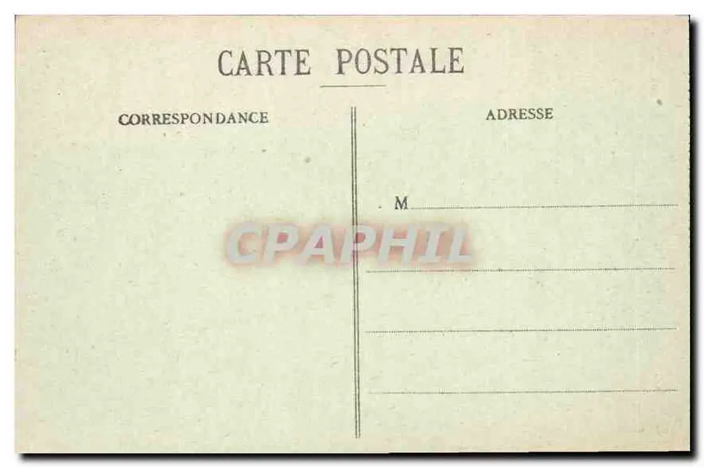 Metz - Hôtel de Ville — Editie Forissier, Metz, n° 477 - Achterkant