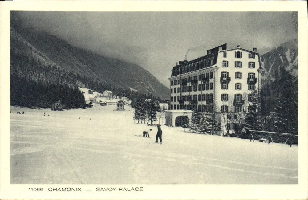 Chamonix — Palácio Savoia — Coleção Les Deux Savoies - Frente