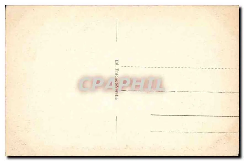 ENV. DES MONT DORE - See Quéry und die Sancy-Kette — Verlag: Frachet-Verville, Nr. 93 - Rückseite