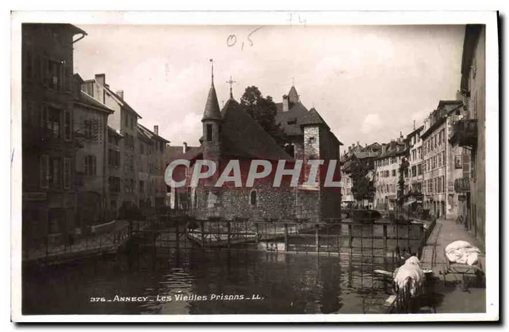 Annecy — As Velhas Prisões — LL. — C.P.A.P.H.I.L. n°376 - Frente
