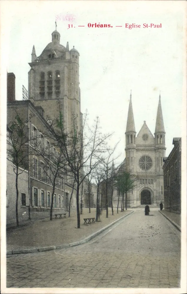 Orléans — Igreja de São Paulo — Editor desconhecido, n° 31 - Frente