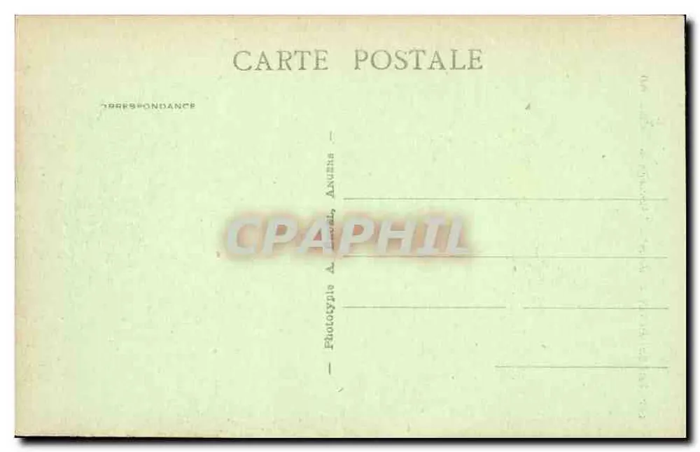 Trébeurden (C.-du-N.) — Rochers do Castel — Fototipia A. Anzana - Verso