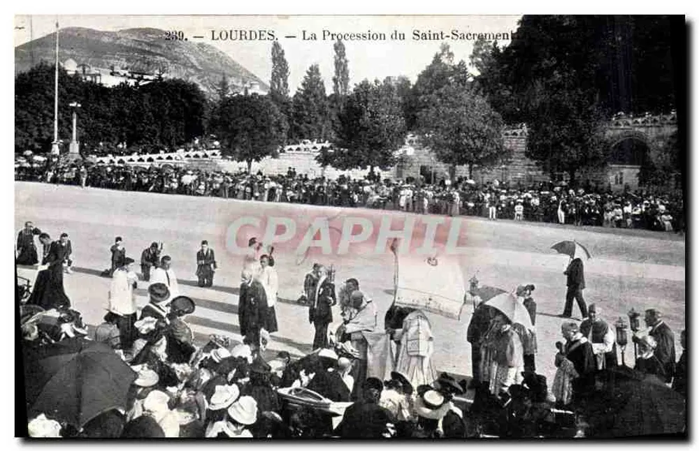 LOURDES — Processão do Santo Sacramento — n° 239 - Frente