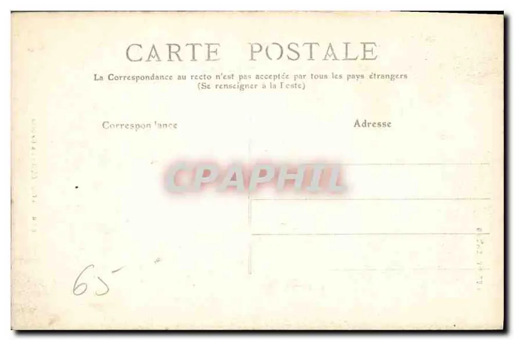 Lourdes - A Gruta — editor Les Pyrénées, n° 544 - Verso
