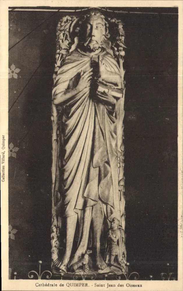 Cattedrale di QUIMPER - Saint Jean des Oiseaux — Collezione Villard, Quimper - Recto