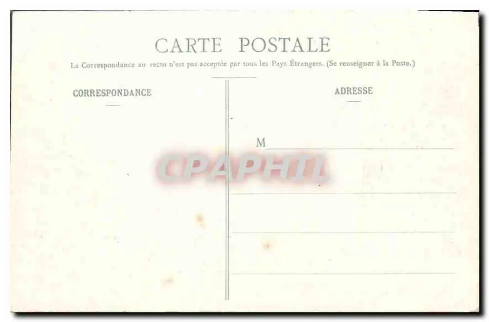Paris - Der Sieg der Republik (Place de la Nation) — A. Taride, Paris - Rückseite