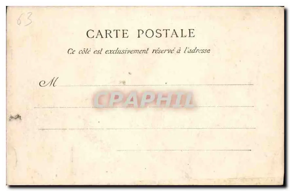 La Bourboule — Vista presa sulla Dordogne — Editore: Emmanuel Des Essarts, n° 8158 - Verso