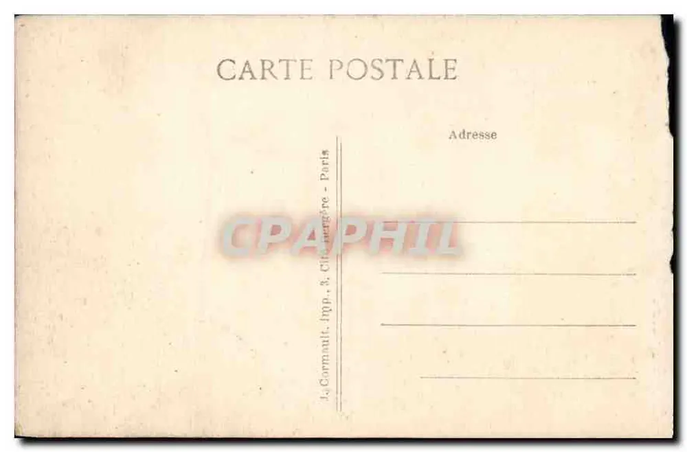 Der Dôme der Invaliden und die neuen Gärten — Paris — LIP, n°71 - Rückseite