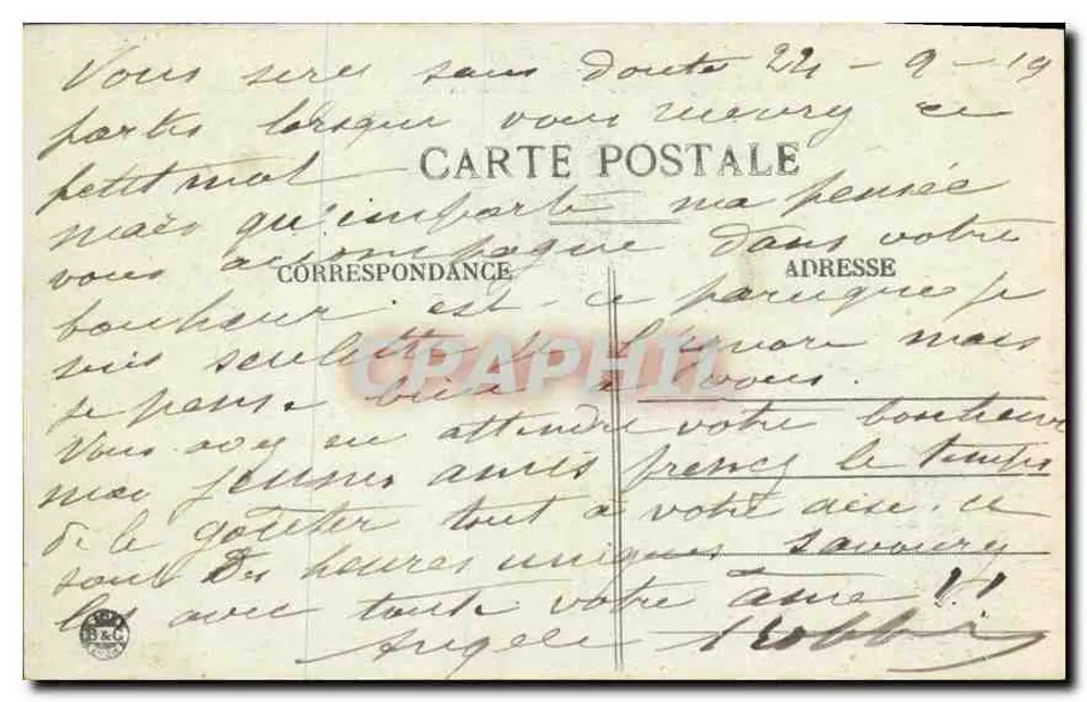 Um Aix-les-Bains — See Bourget — Schloss Châtillon (11. Jahrhundert) - Rückseite