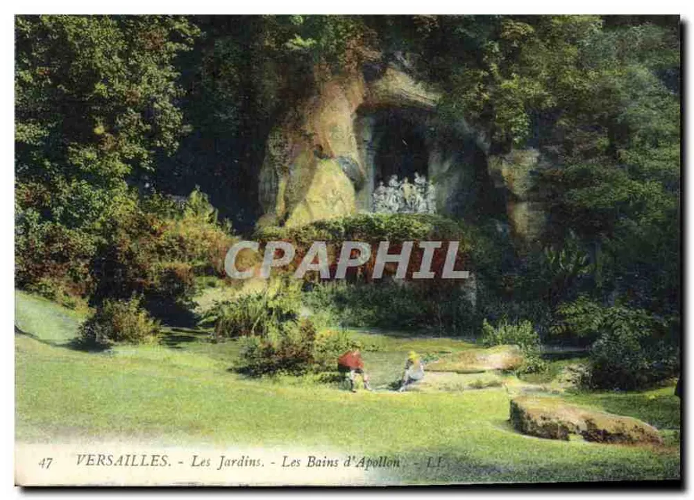Versailles - Die Gärten - Die Bains d'Apollon - L.I. n°47 - Vorderseite