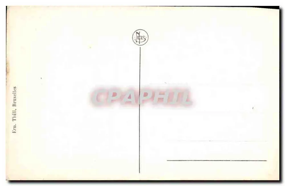 Mons - Igreja de Santa Waudru — editor N.ELS, n°1 - Verso