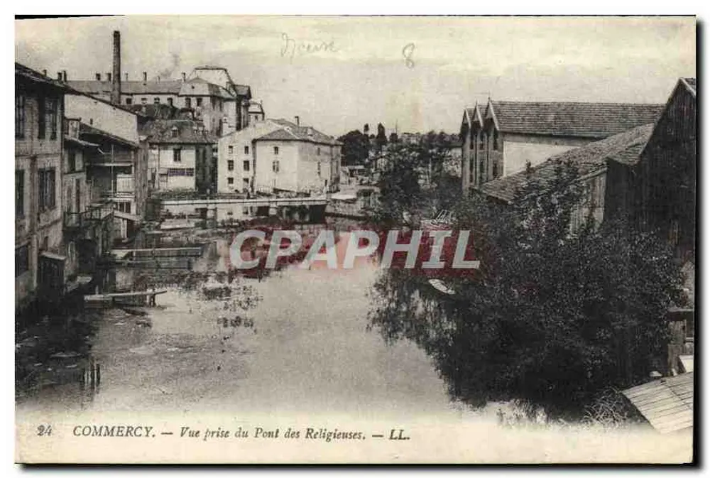 Commercy — Ansicht vom Pont des Religieuses — LL. - Vorderseite