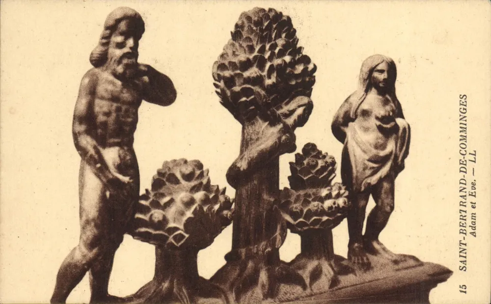 Adão e Eva — Saint-Bertand-de-Comminges — LL - Frente