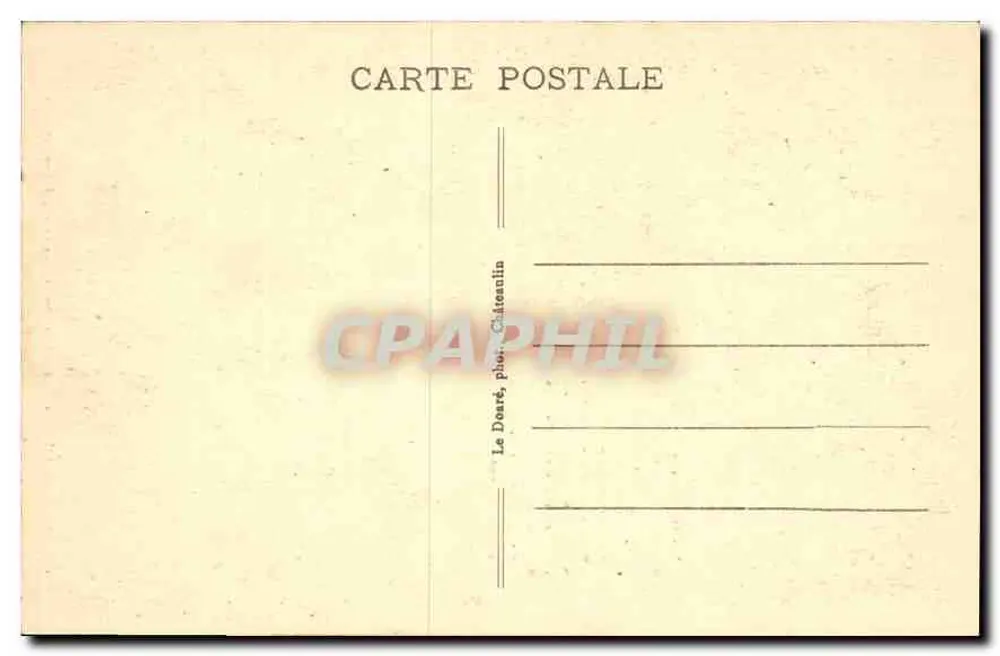 Locronan — Die Medaillons der Predigerbank (2. Serie) — Le Doaré, phot. Cateauclin - Rückseite