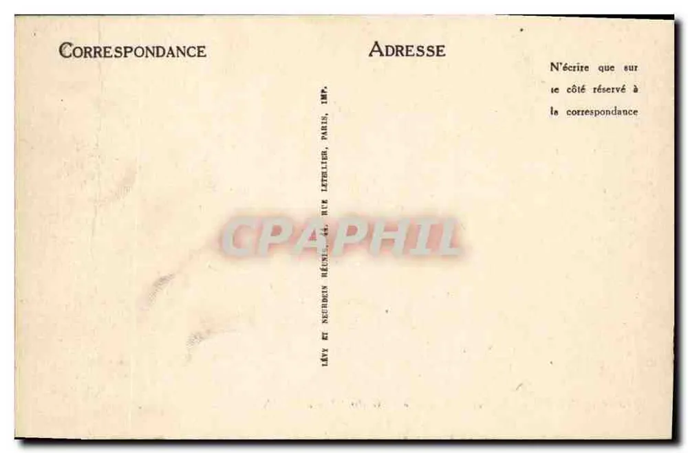 SEINE-PORT (S.-et-M.) — Le Parc du Château — Édition Bignon - Rückseite