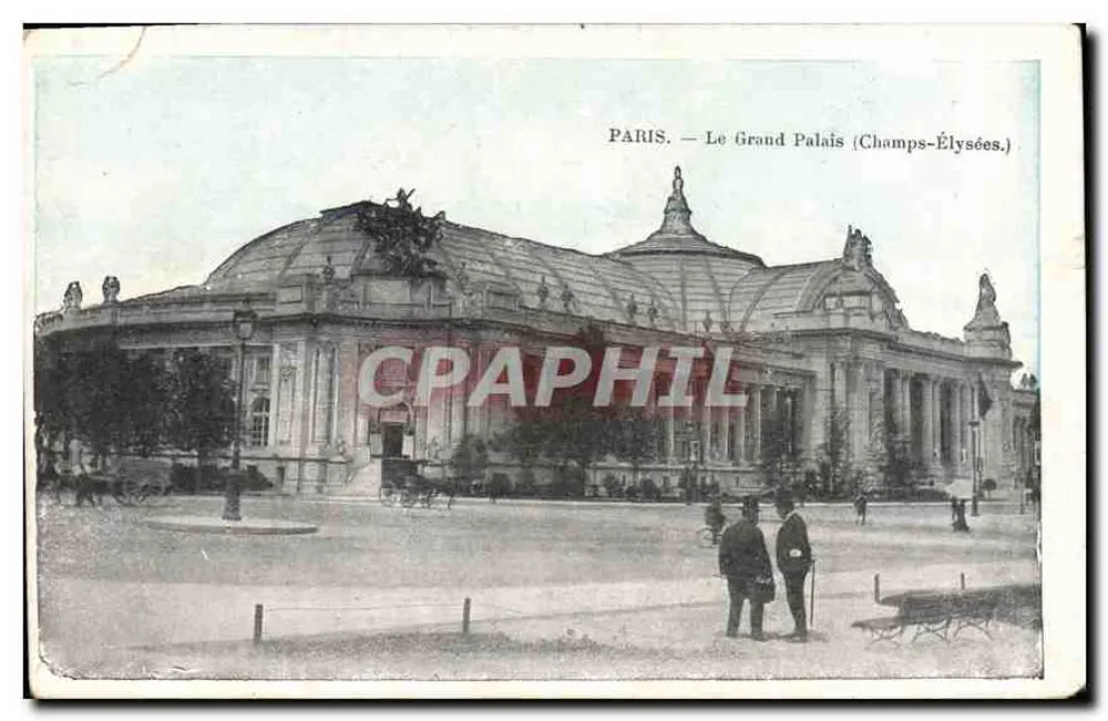 París — El Grand Palais (Champs-Élysées) - Anverso