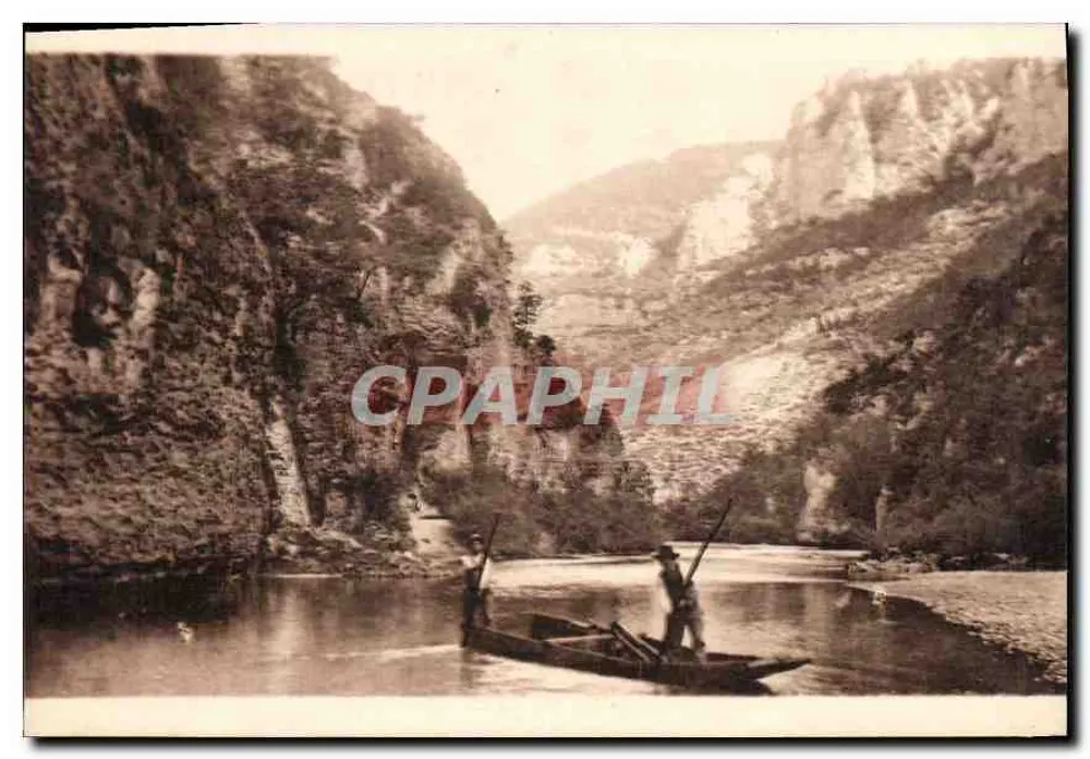 Gorges do Tarn — 261. Saída dos estreitos — Imp. François, Limoges - Frente