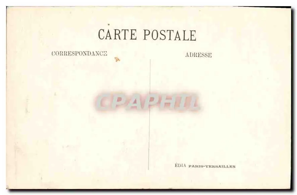 Schloss Chantilly — Galerie der Rehe — Édia Paris-Versailles - Rückseite