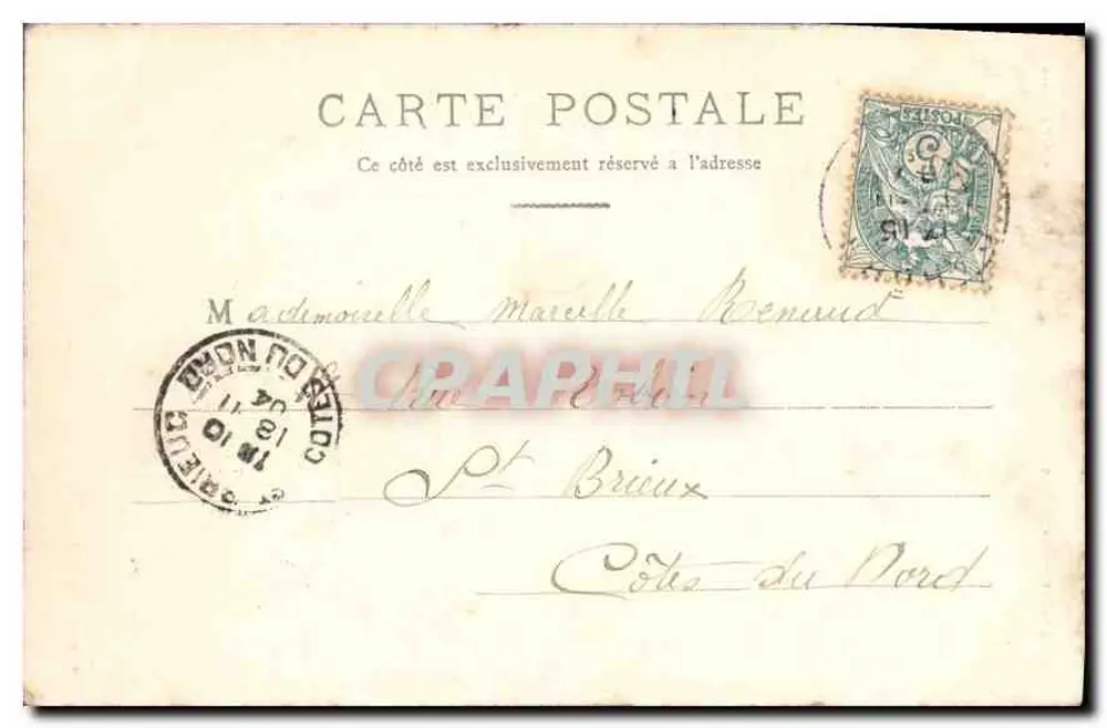 Cahors — Catedral — E. Dreuilhe, editor, Cahors - Verso