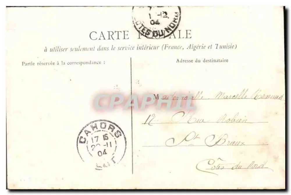 Cahors — Pont Valentré (visão Leste) — E. Dreuilhe, editor Cahors - Verso