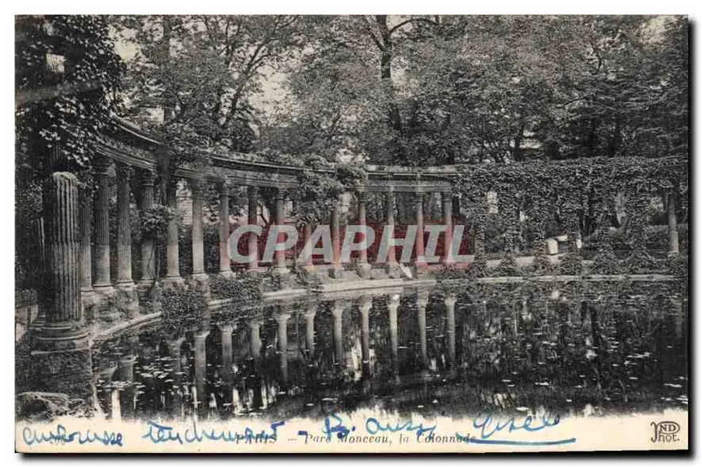Parijs - Park Monceau, de Kolomweg — Uitgever JND, nr. 105 - Voorkant