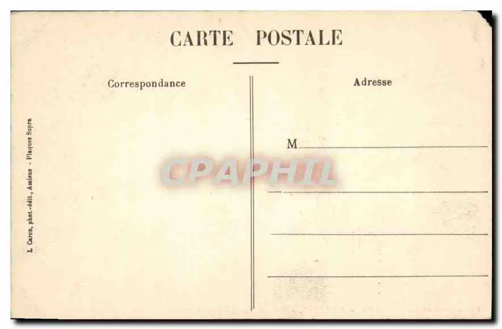 Amiens - Catedral - Vida de São Jacinto — Objetivos Lacour-Berthiot, n° 365 - Verso