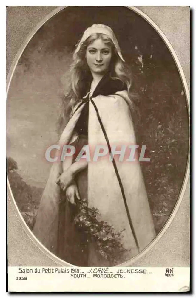 Jugend — Salon du Petit Palais 1918 — J. CAVE — BN PARIS - Vorderseite