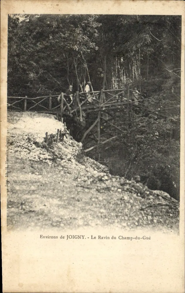 Environ de JOIGNY - Le Ravin du Champ-du-Guéc - H. Hamalain - Frente