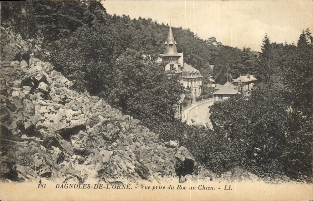 Bagnoles-de-l'Orne — Ansicht vom Roc au Chien — LL, n° 147 - Vorderseite