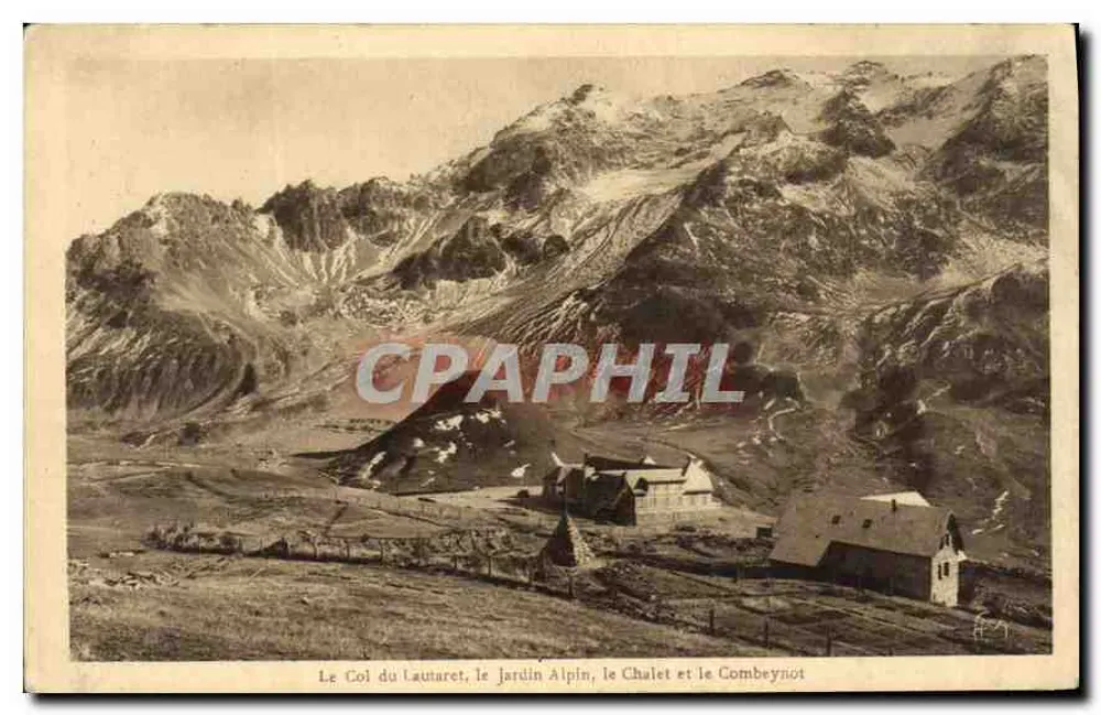 Der Lautaret-Pass, der Alpinen Garten, das Chalet und das Combeynot — Vaccinono Fiers Editions - Vorderseite