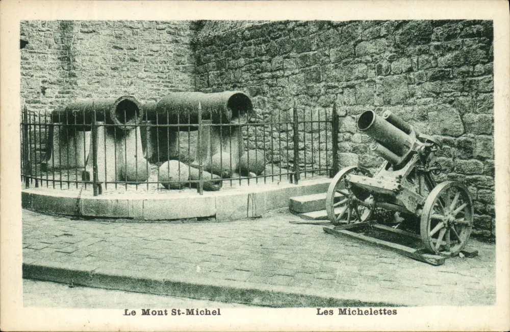 O Monte St-Michel — As Michelettes — Carta postal - Frente