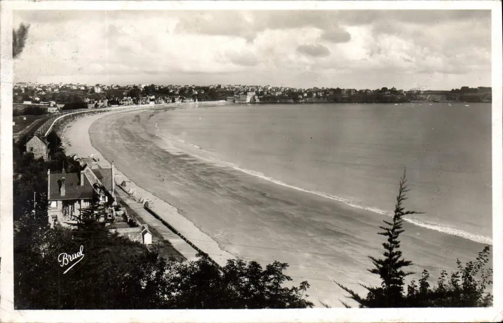 Brueil — Vista general de la Playa — Ediciones Fotográficas A. Brueil, n°101 - Anverso