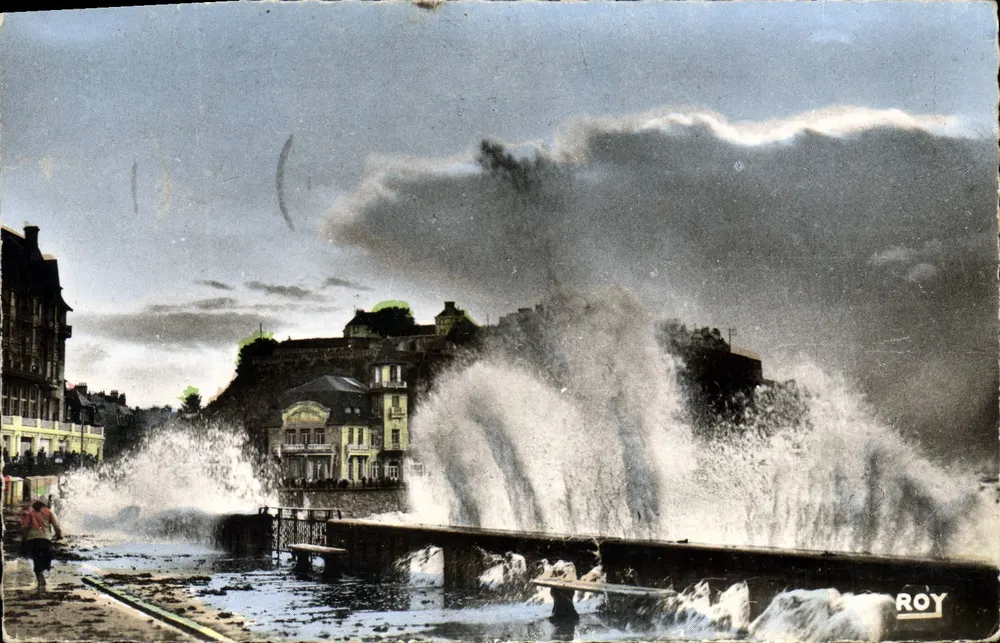 Granville (Manche) — Der Flache Gousset von der Hohe See — Éditions ROY - Vorderseite